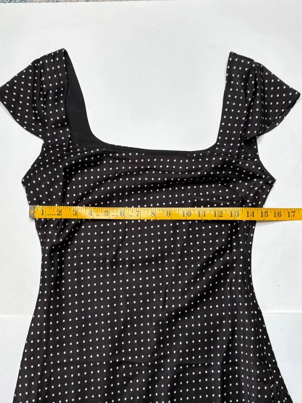 Princess Polly Lucienna Polka Dot Mini Dress Black White Size 6 NWT - Picture 4 of 13
